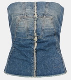 Rick Owens Denim corset