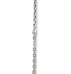 GOOD ART HLYWD - Pequeño a Mano Sterling Silver Chain Necklace - Silver