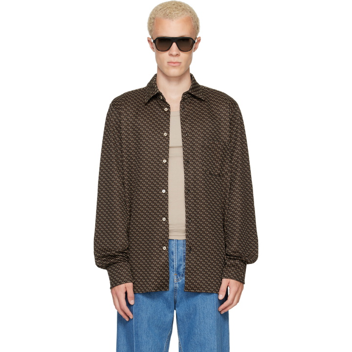 Photo: Wales Bonner Brown Doshi Shirt