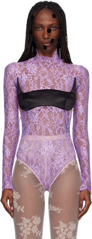 Photo: Valentino Black Duchesse Bra Top