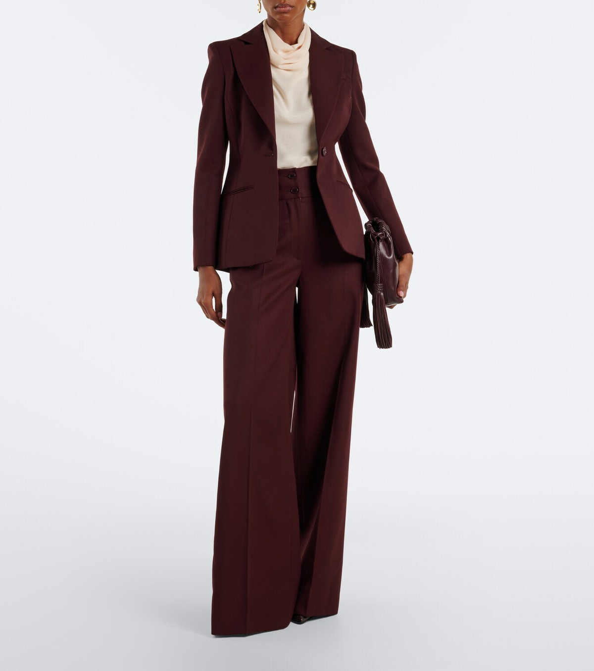 Altuzarra Rudy virgin wool wide-leg pants