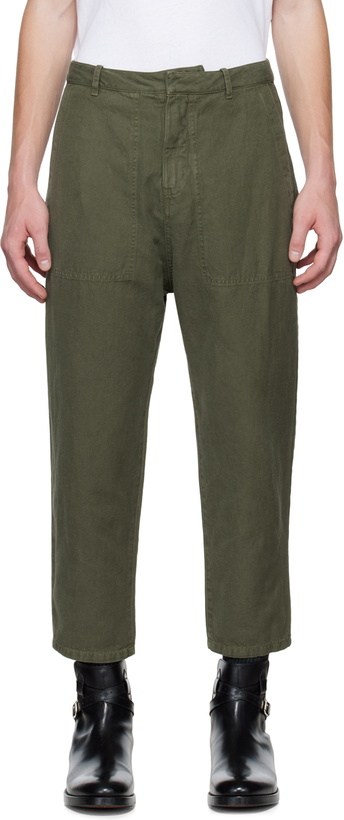 Photo: Nili Lotan Khaki Luna Trousers