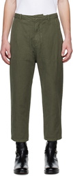 Nili Lotan Khaki Luna Trousers