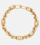 Gucci Interlocking G embellished necklace