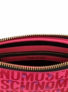MOSCHINO - Logo Jacquard Embellished Shoulder Bag