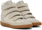 Isabel Marant Gray Bilsy Sneakers