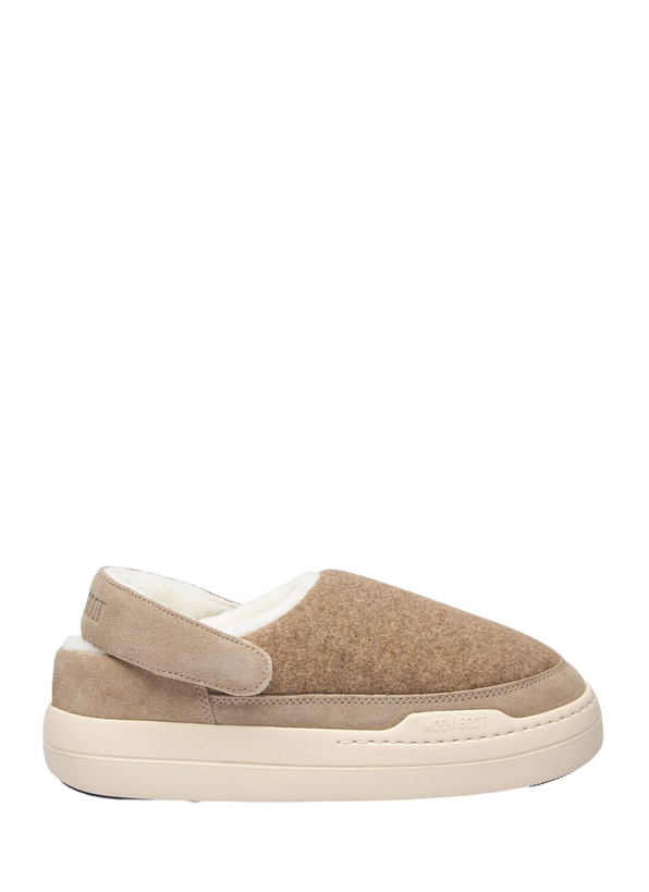 Photo: Moon Boot Park Clog Felt Mules