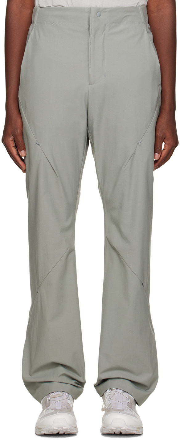 POST ARCHIVE FACTION (PAF) Gray Technical Trousers Post Archive