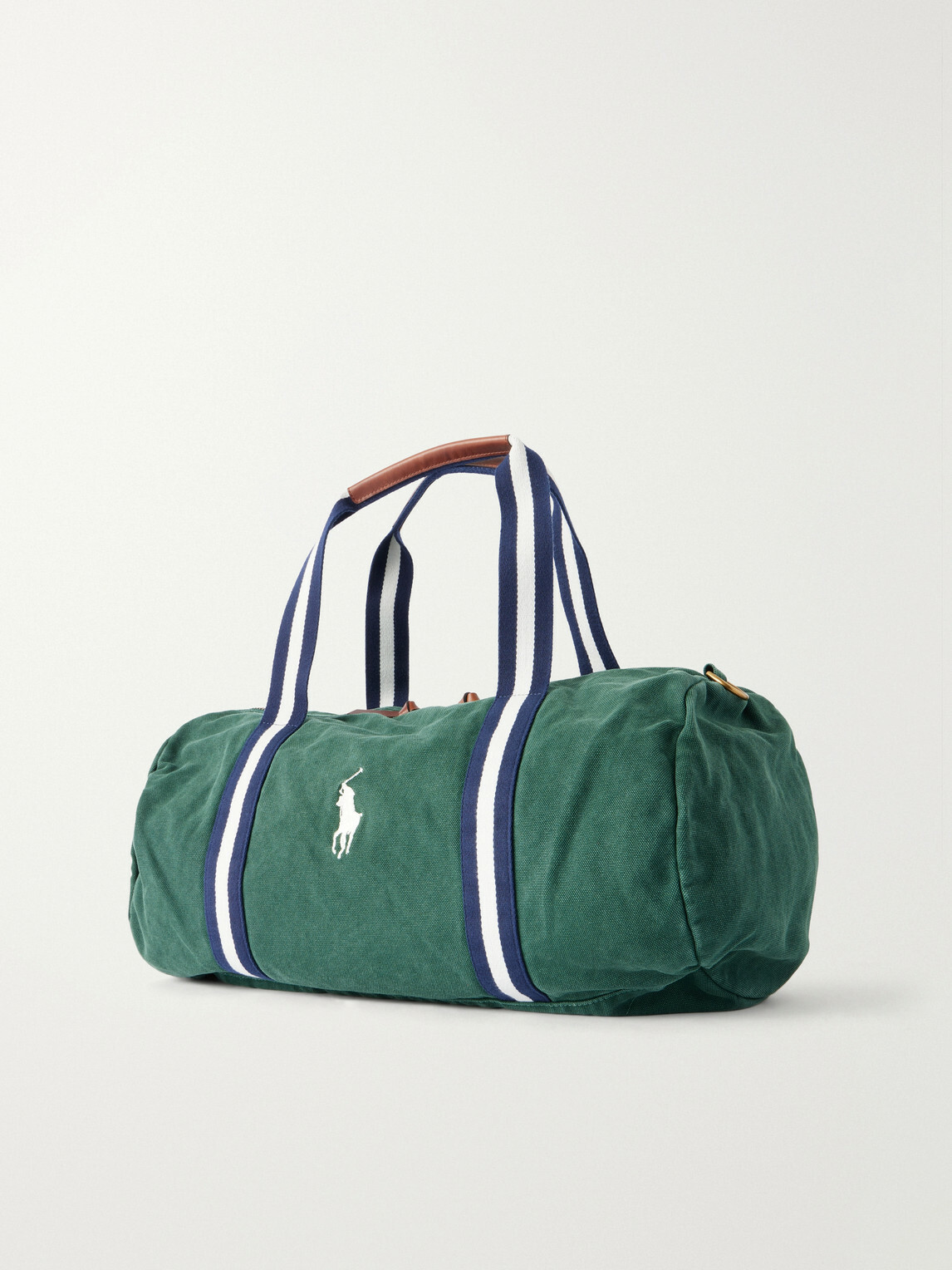 Polo Ralph Lauren - Wimbledon Embroidered Cotton Duffle Bag