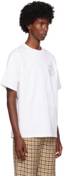 Soulland White HK Logo Kai T-Shirt