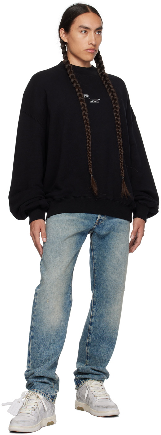 Off-White Black Blocks Book Sweatshirt Off-White