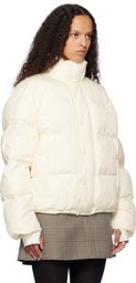 Courrèges Off-White Insulated Puffer Jacket