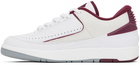 Nike Jordan White Air Jordan 2 Retro Low 'Cherrywood' Sneakers