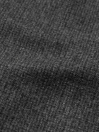 TOM FORD - Checked Virgin Wool and Cashmere-Blend Coat - Gray