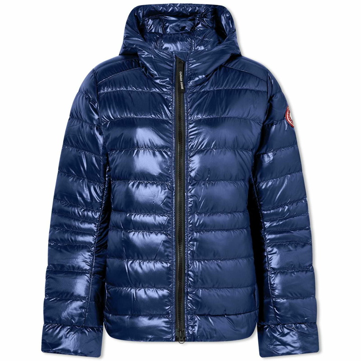 Photo: Canada Goose Women's Padded Cypress Hoody in Blue