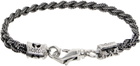 Emanuele Bicocchi Tiny Fishtail Braid Bracelet