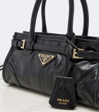 Prada Prada Bonnie Mini leather top-handle bag