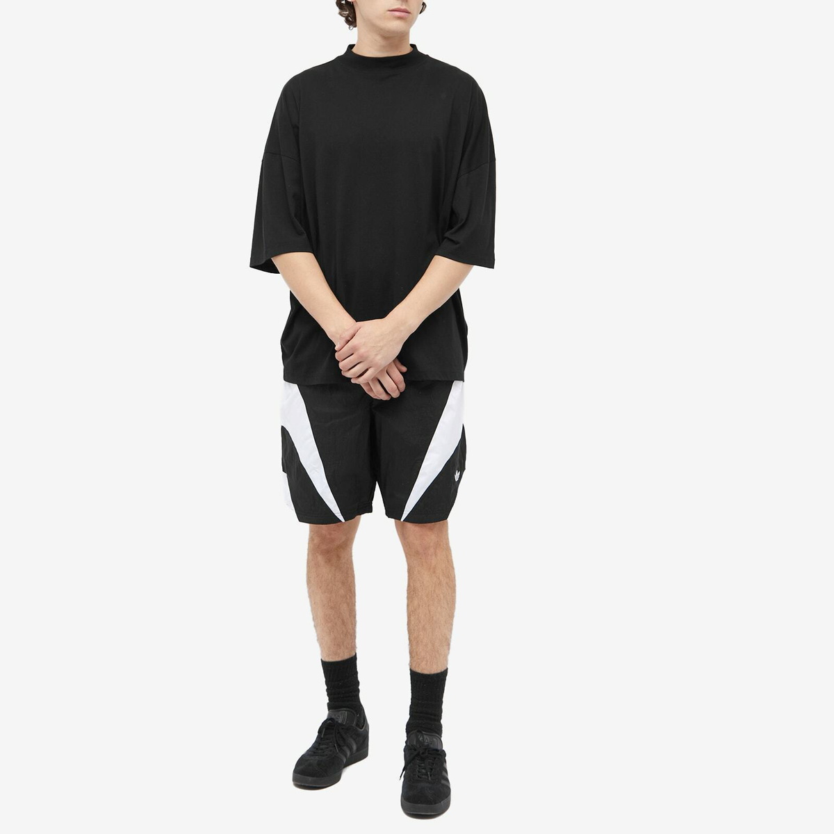 Adidas Men's Cutline Short in Black/White