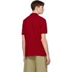 PS by Paul Smith Red Regular Fit Dino Polo