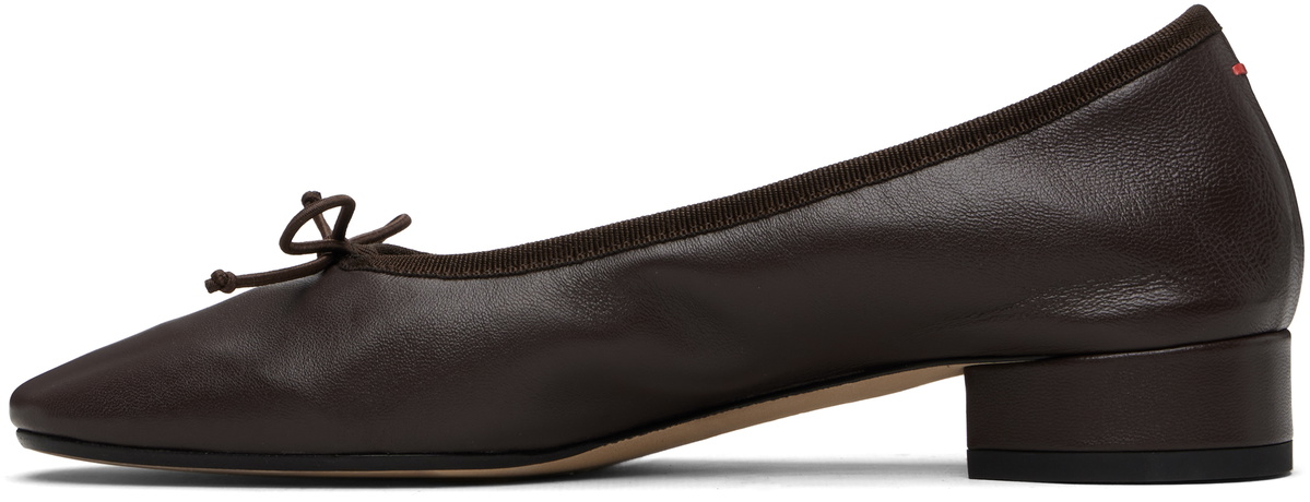 Aeyde Burgundy Onda Heels