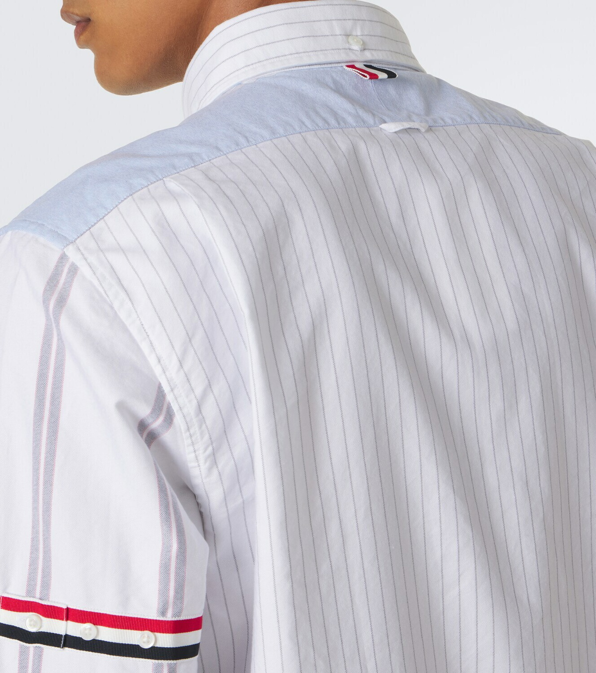 Thom Browne Striped cotton shirt