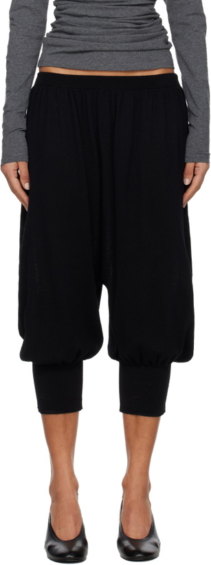 Photo: Paloma Wool Black Cofre Lounge Pants