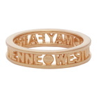 Vivienne Westwood Rose Gold Westminster Ring