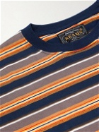 Beams Plus - Striped Cotton-Jersey T-shirt - Orange