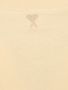 AMI PARIS - Logo Printed Boxy Cotton T-shirt