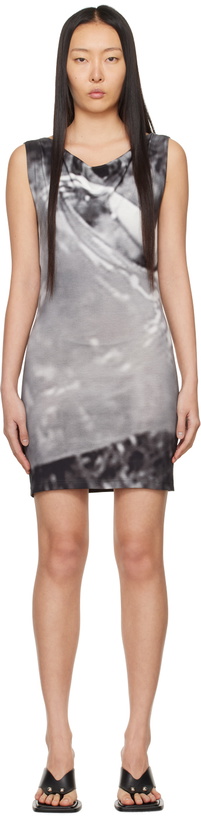 Photo: ELLISS SSENSE Exclusive Gray Float Minidress