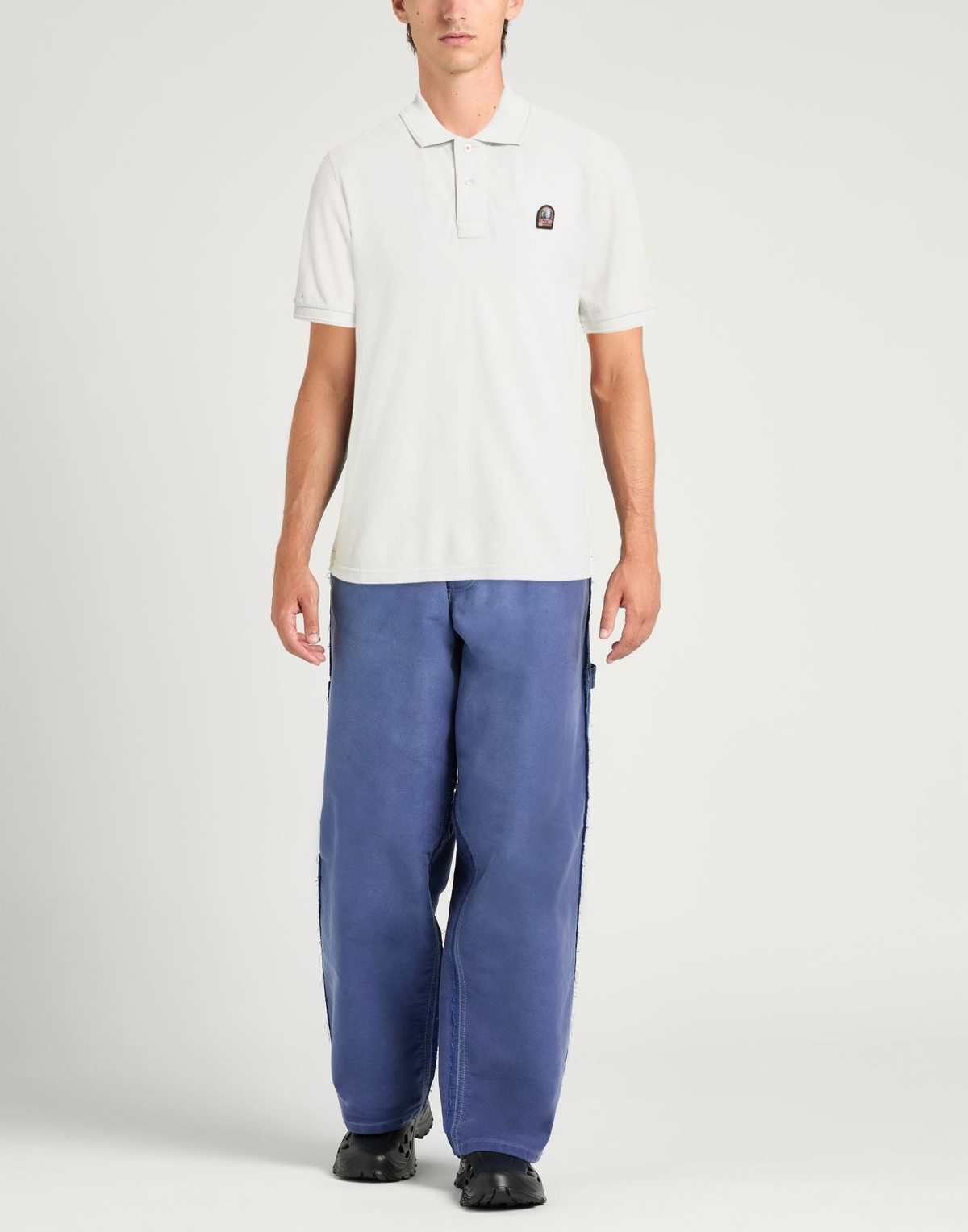 Parajumpers Mens Polo shirt Light in Grey