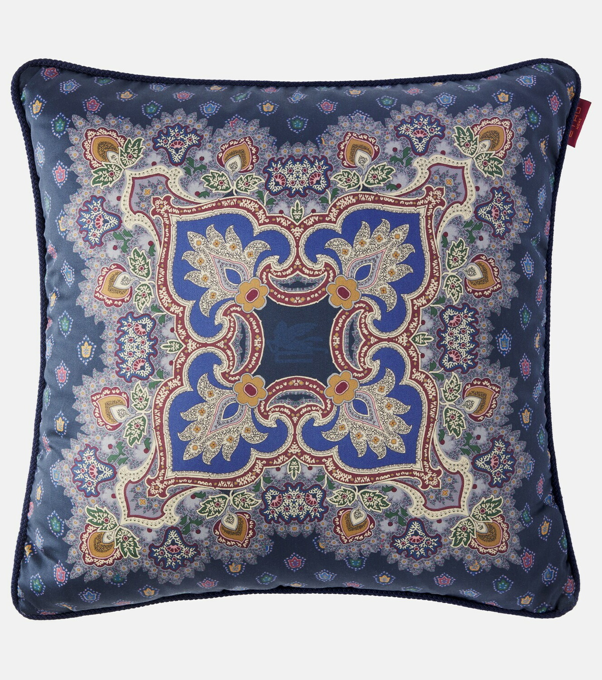 Etro Printed cotton cushion