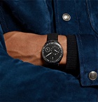 Ressence - Type 1 Slim Mechanical 42mm Titanium and Leather Watch - Black