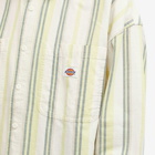 Dickies Men's Glade Spring Stripe Overshirt in Cloud