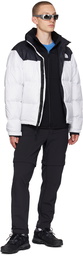 The North Face White & Black 1996 Retro Nuptse Down Jacket