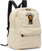 BAPE Off-White Medium Backpack