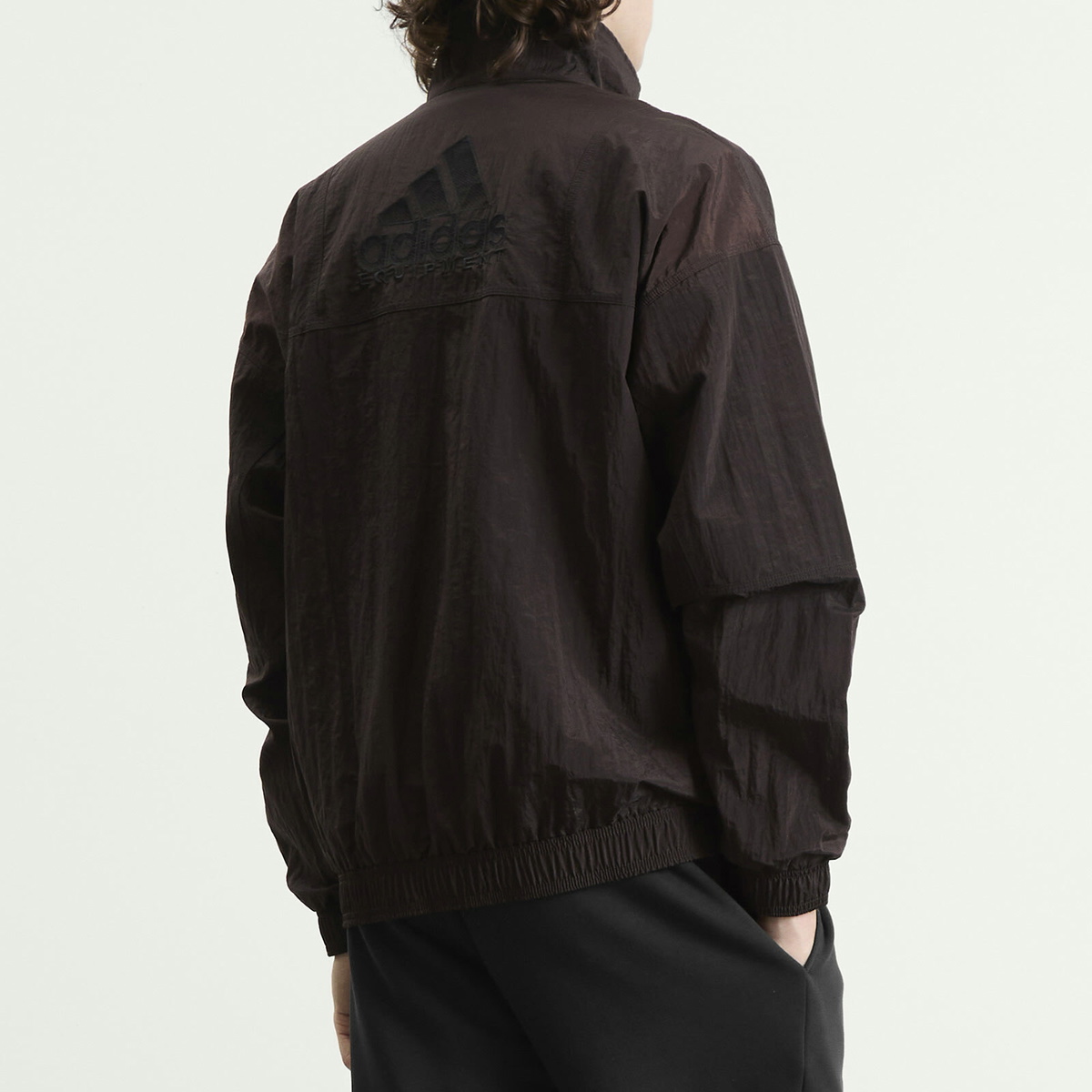 Adidas Men's EQT Iridescent Track Top in Aurora Coffee