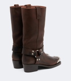 Paris Texas Roxy embellished leather biker boots