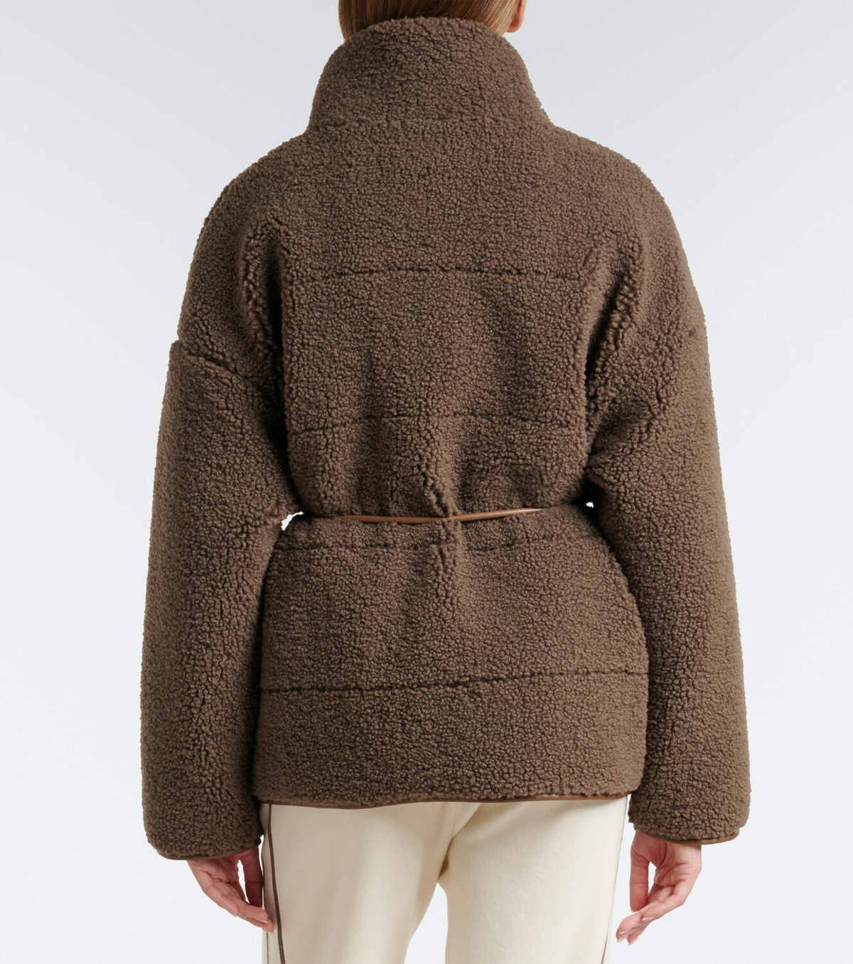 Bogner Kimberly belted teddy jacket