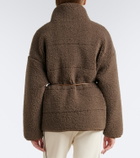 Bogner Kimberly belted teddy jacket
