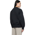 Fear of God ESSENTIALS Black Classic Crewneck Sweatshirt