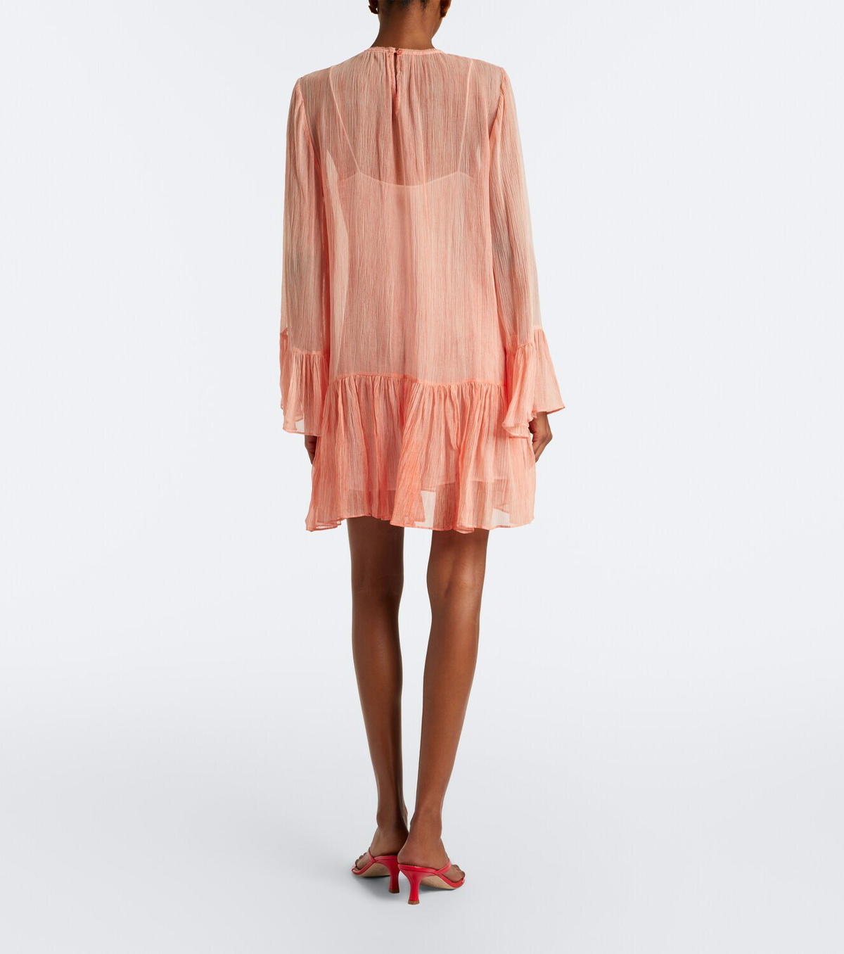 Ulla Johnson Emmeline ruffled silk chiffon minidress