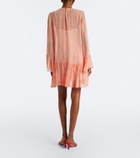 Ulla Johnson Emmeline ruffled silk chiffon minidress
