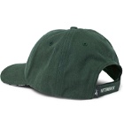 Vetements - Reebok Embroidered Cotton-Twill Baseball Cap - Green