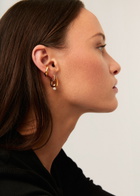 Missoma Button Pearl 18kt Gold-plated Stud Earrings - One Size
