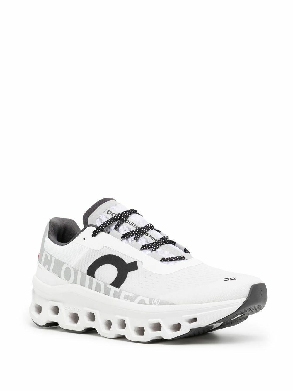 On Running White Cloudmonster Low-Top Sneakers
