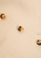Wardrobe.nyc Woven Waistcoat Cream