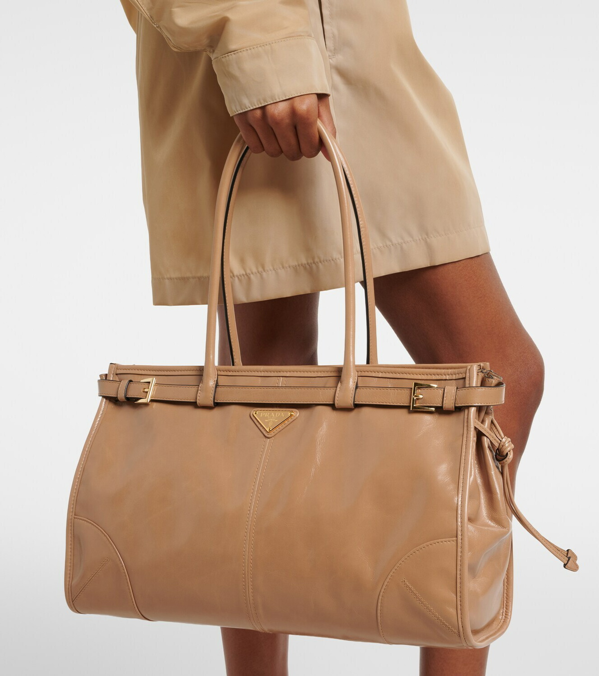 Prada Prada Bonnie Large leather shoulder bag