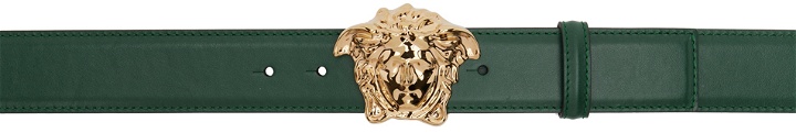 Photo: Versace Green 'La Medusa' Belt