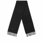 Fred Perry Men's Lambswool Scarf in Black